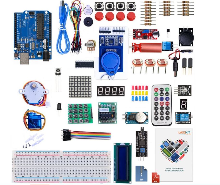  LaskaKit Arduino MAXI Starter kit, RFID 